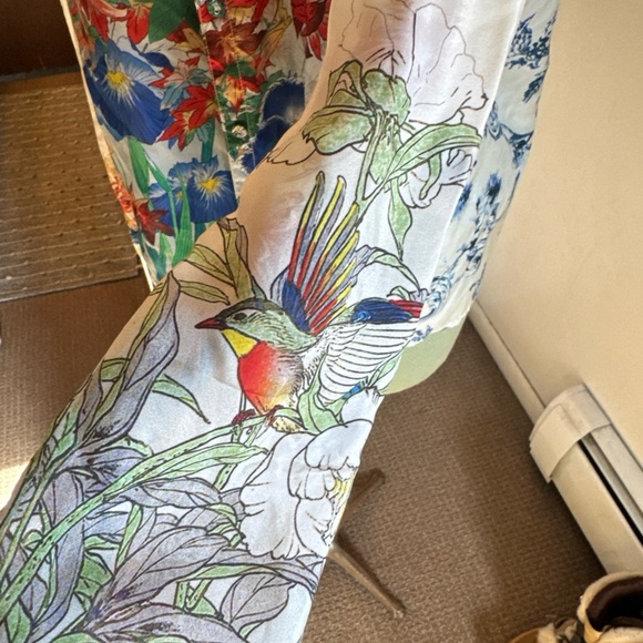 Johnny Was Beautiful oritental bird button up RARE✨ - Picture 2 of 3